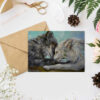 Красивые поздравительные открытки для любви. Волки.